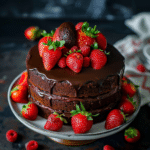 Chocolate Strawberry Cake