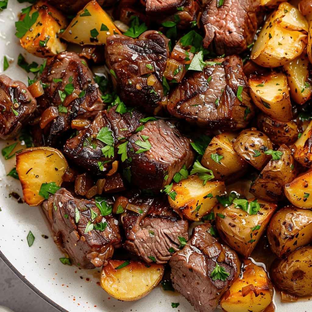 Garlic Butter Steak Bites