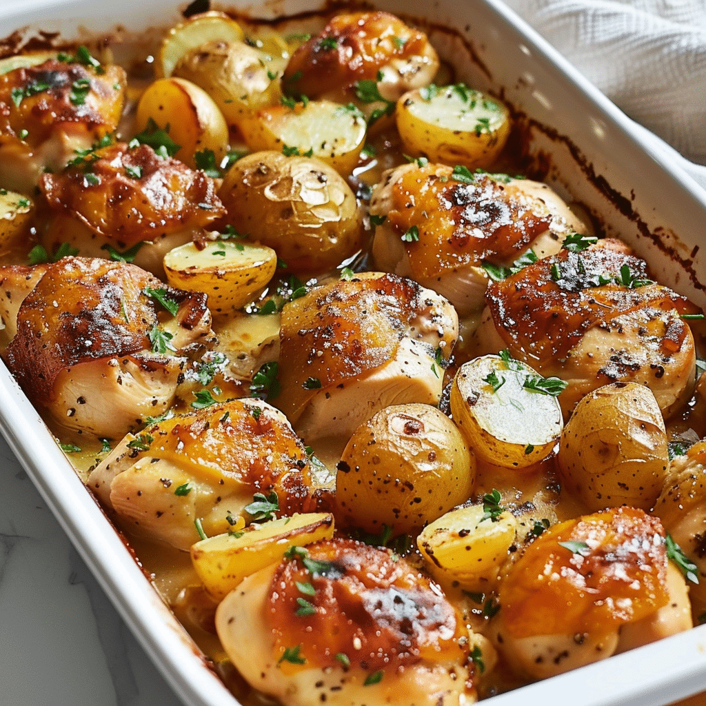 Chicken and Potato Bake