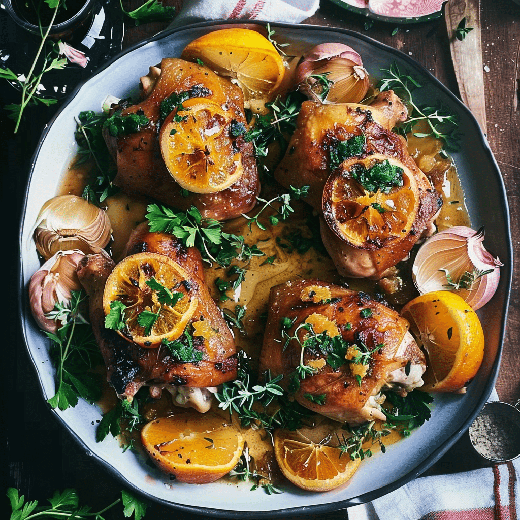 Spiced Orange Roast Chicken