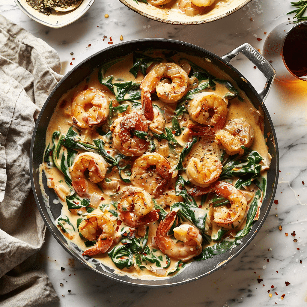 Creamy Tuscan Shrimp