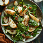 Pear Spinach Salad