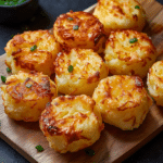 Cheesy Mashed Potato Puffs