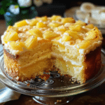 Juicy Pineapple Heaven Cake