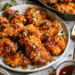 Baked Crunchy Hot Honey Chicken