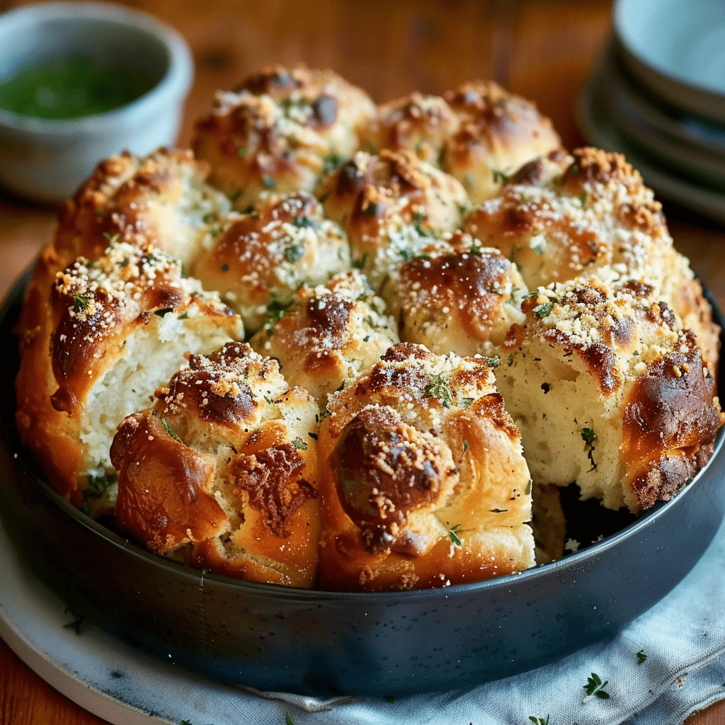 Garlic Parmesan Monkey Bread