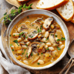 Cozy White Bean Mushroom Stew