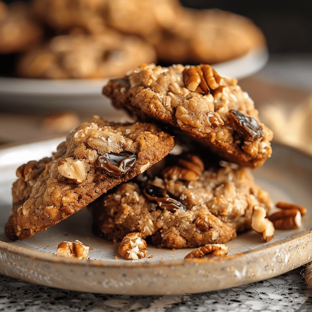 Date Walnut Breakfast Cookies