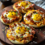 English Muffin Breakfast Pizza