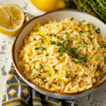 Lemon Orzo