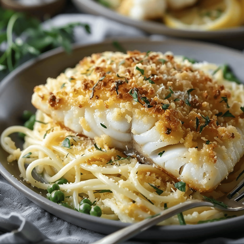 Parmesan Crusted Cod