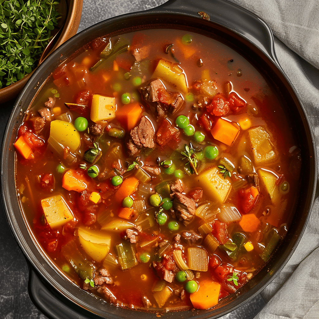 Vegetable Beef Soup