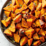 roasted sweet potatoes