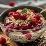 Vanilla Raspberry Oats