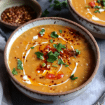 Traditional Turkish Lentil Soup