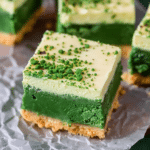 Green Velvet Cheesecake Bars