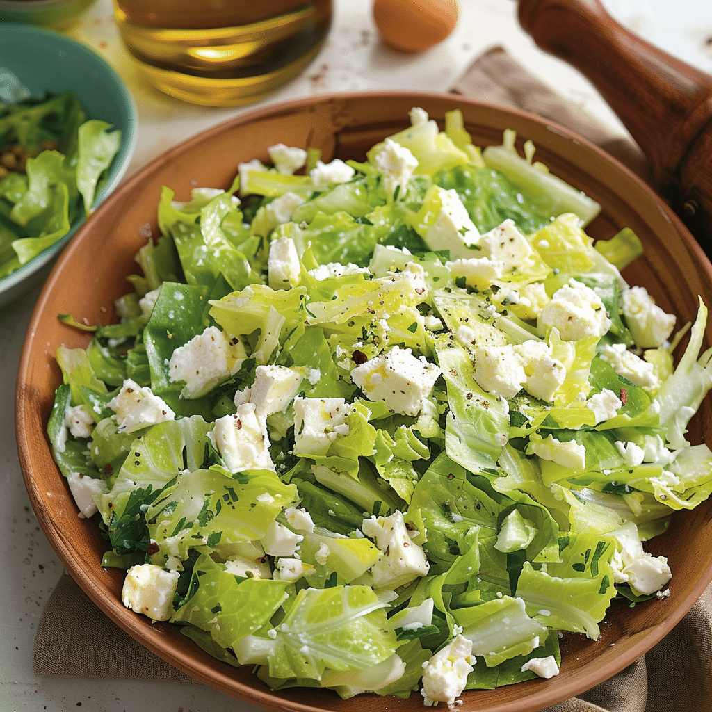 Maroulosalata (Greek Lettuce Salad)