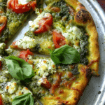 Fresh Pesto Pizza