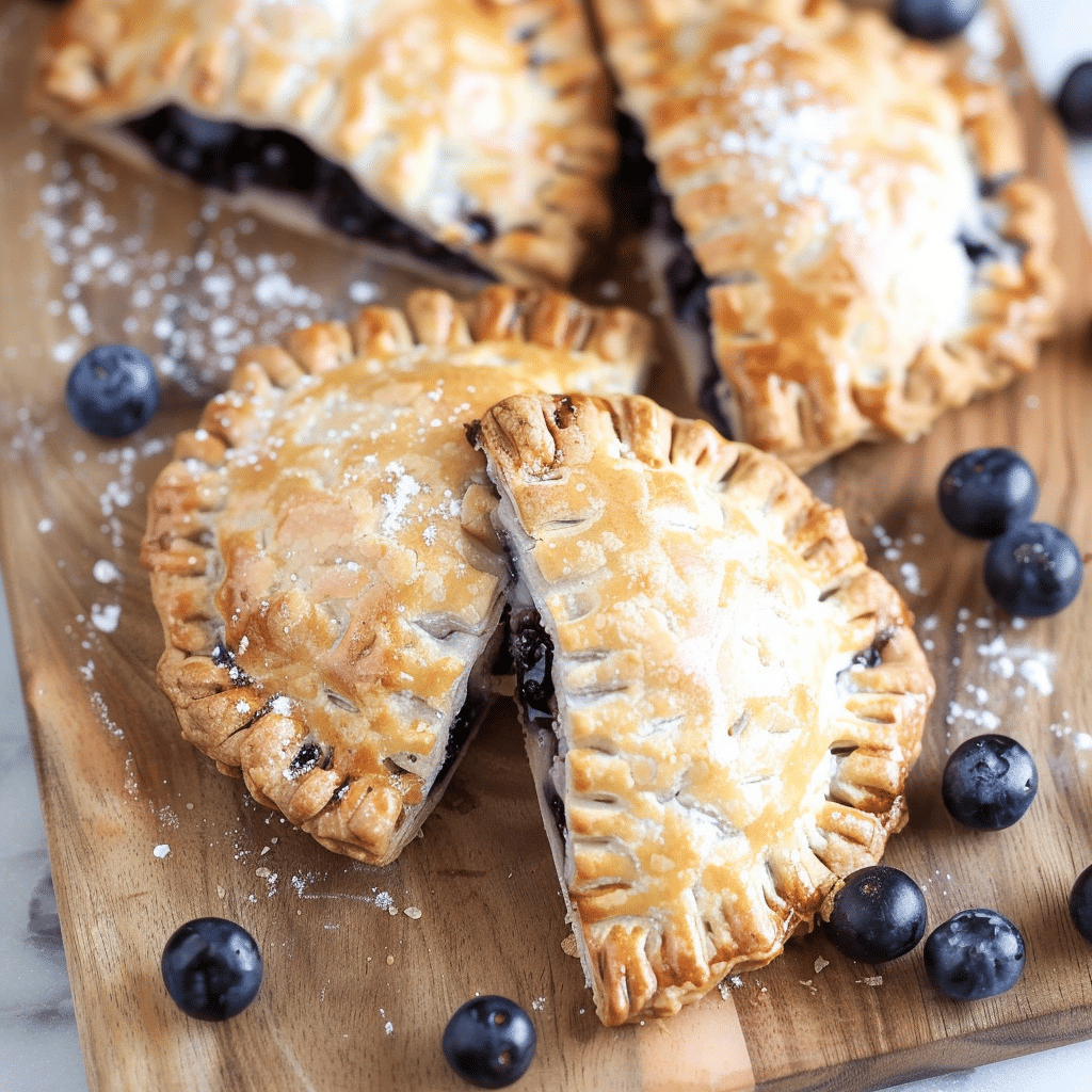 Homemade Blueberry Hand Pies