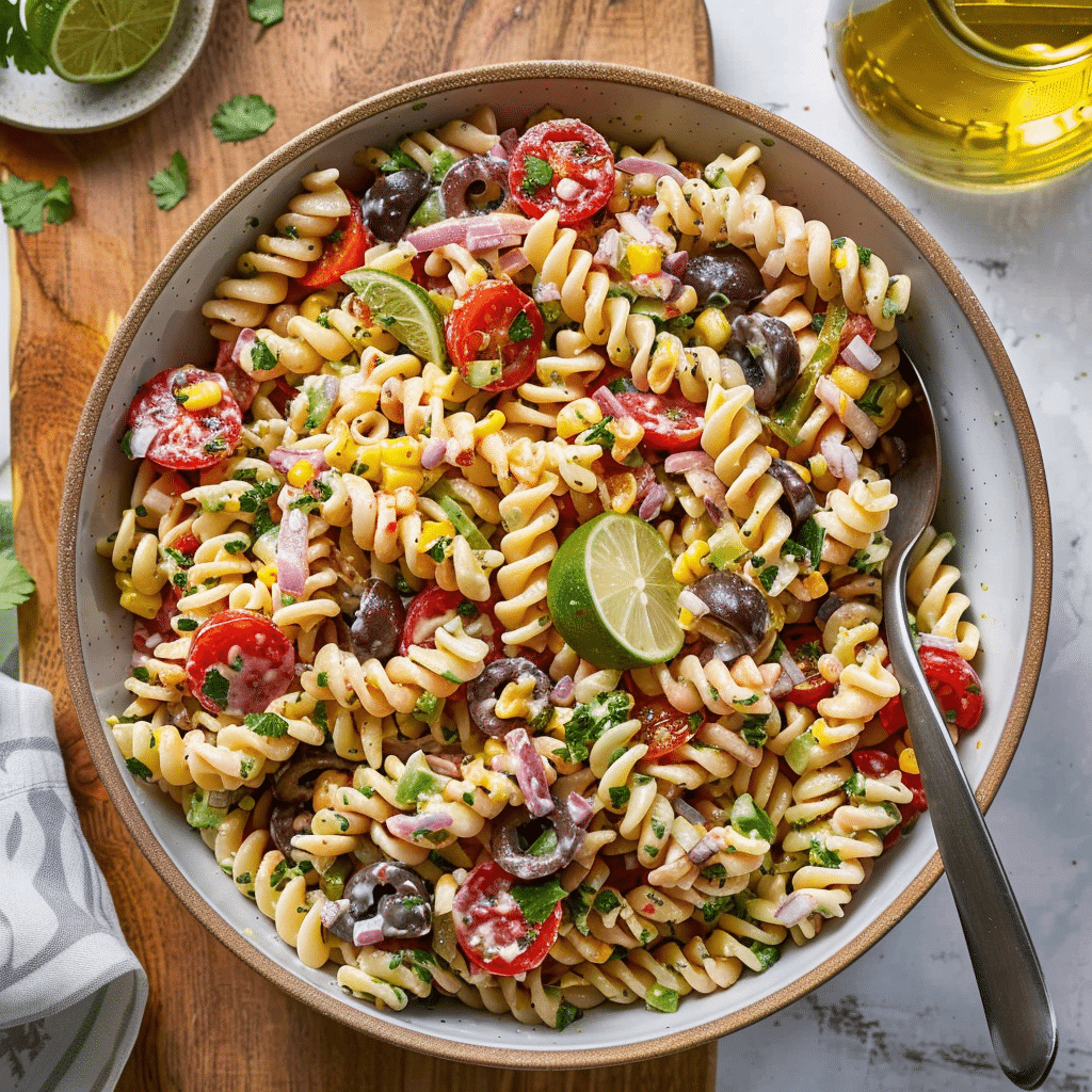 Chipotle Lime Pasta Salad