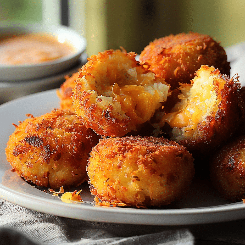 Cheesy Potato Croquettes