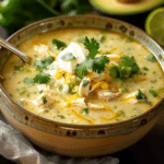 Green Chicken Enchilada Soup