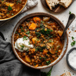 Vegan and Vegetarian Lentil Stew