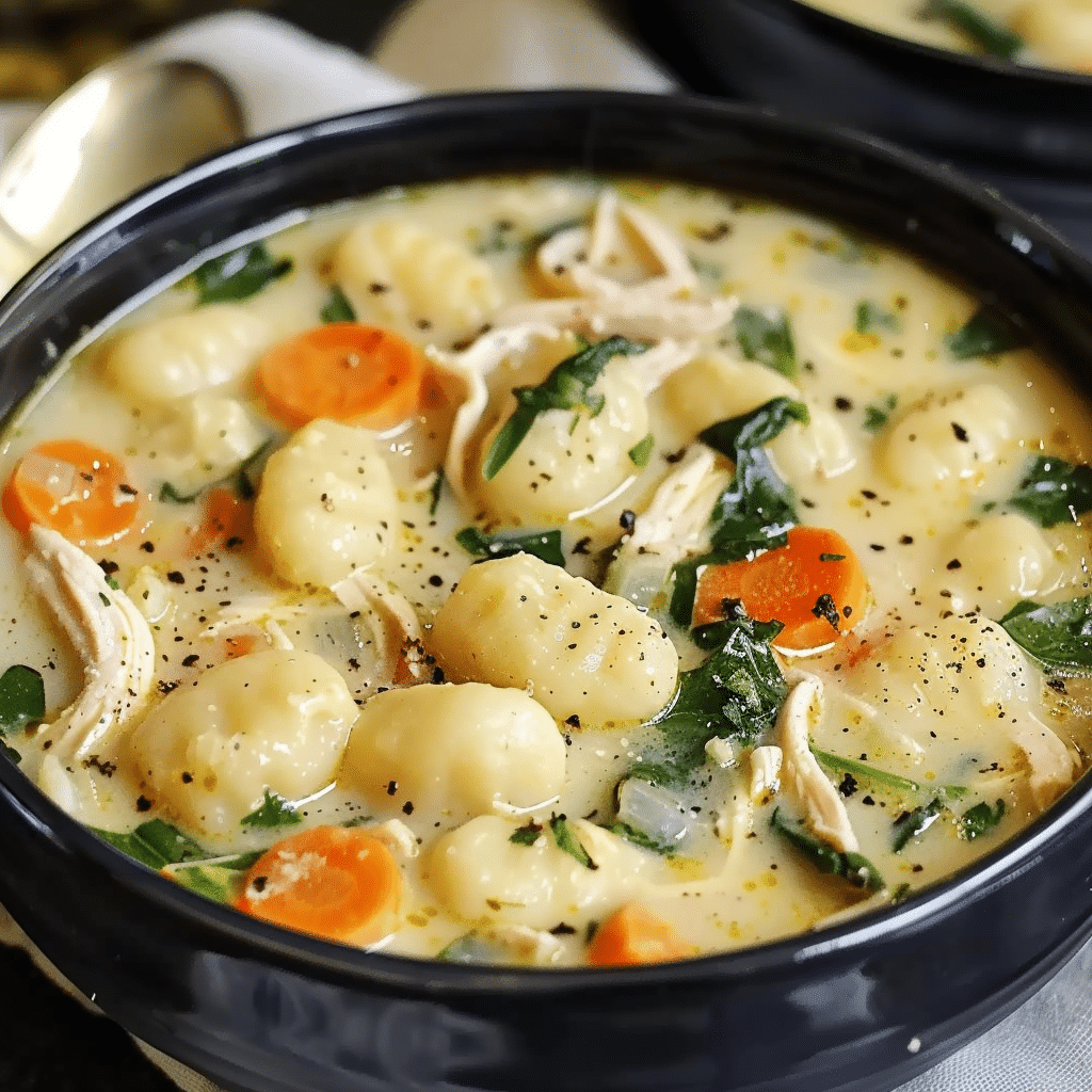 Better Than Olive Garden Chicken Gnocchi Soup