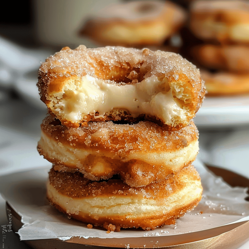 Churro Cheesecake Donut Cookies