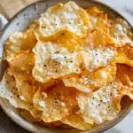 Crispy Cottage Cheese Chips