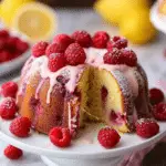 Lemon Raspberry Bundt Cake
