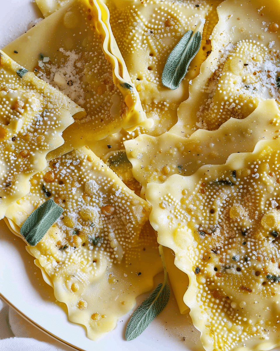 Butternut Squash Ravioli