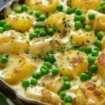 Creamy Potatoes and Peas