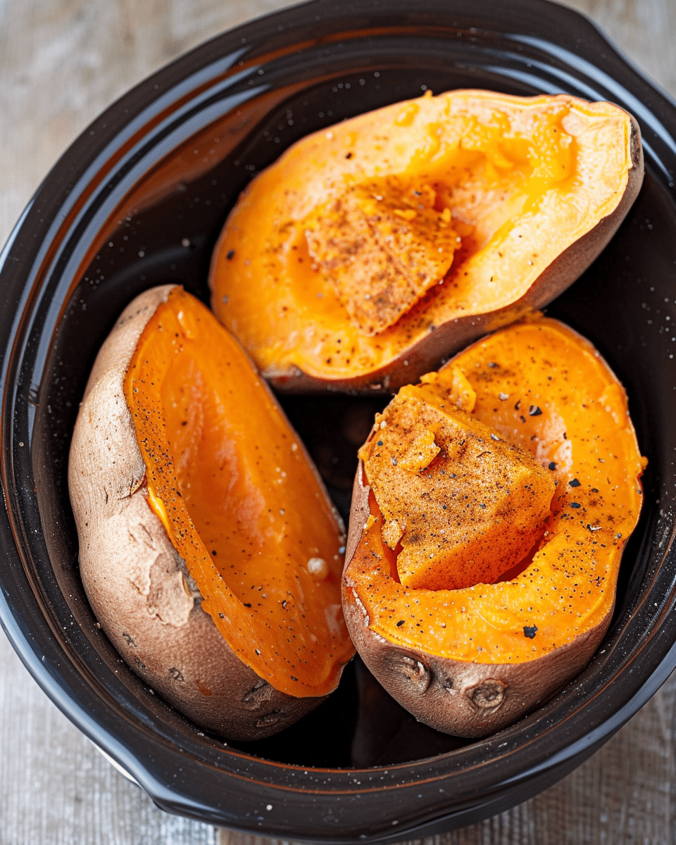 Cooker Sweet Potatoes