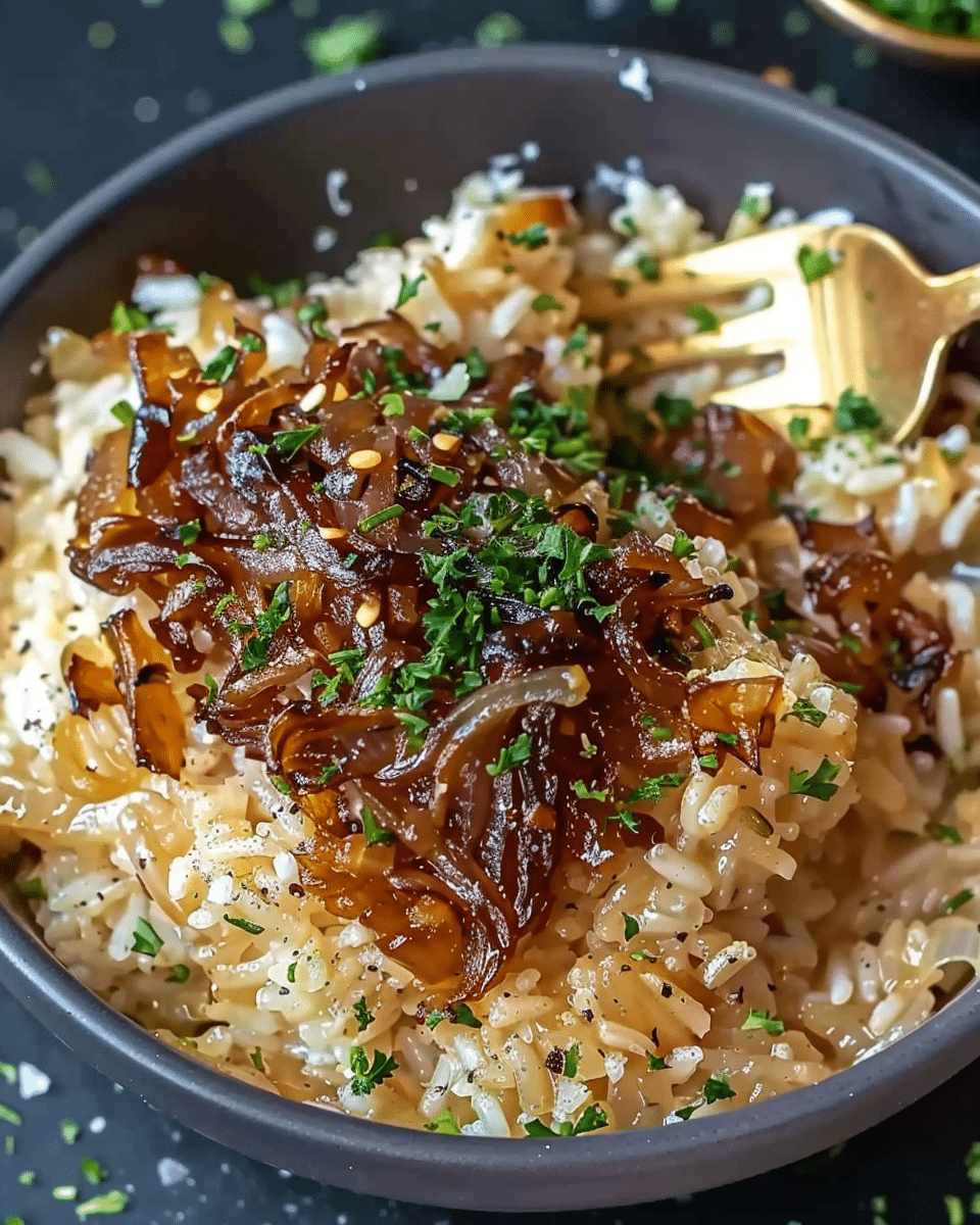 French Onion Butter Rice