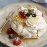 Pavlovas with Lemon Coconut Cream