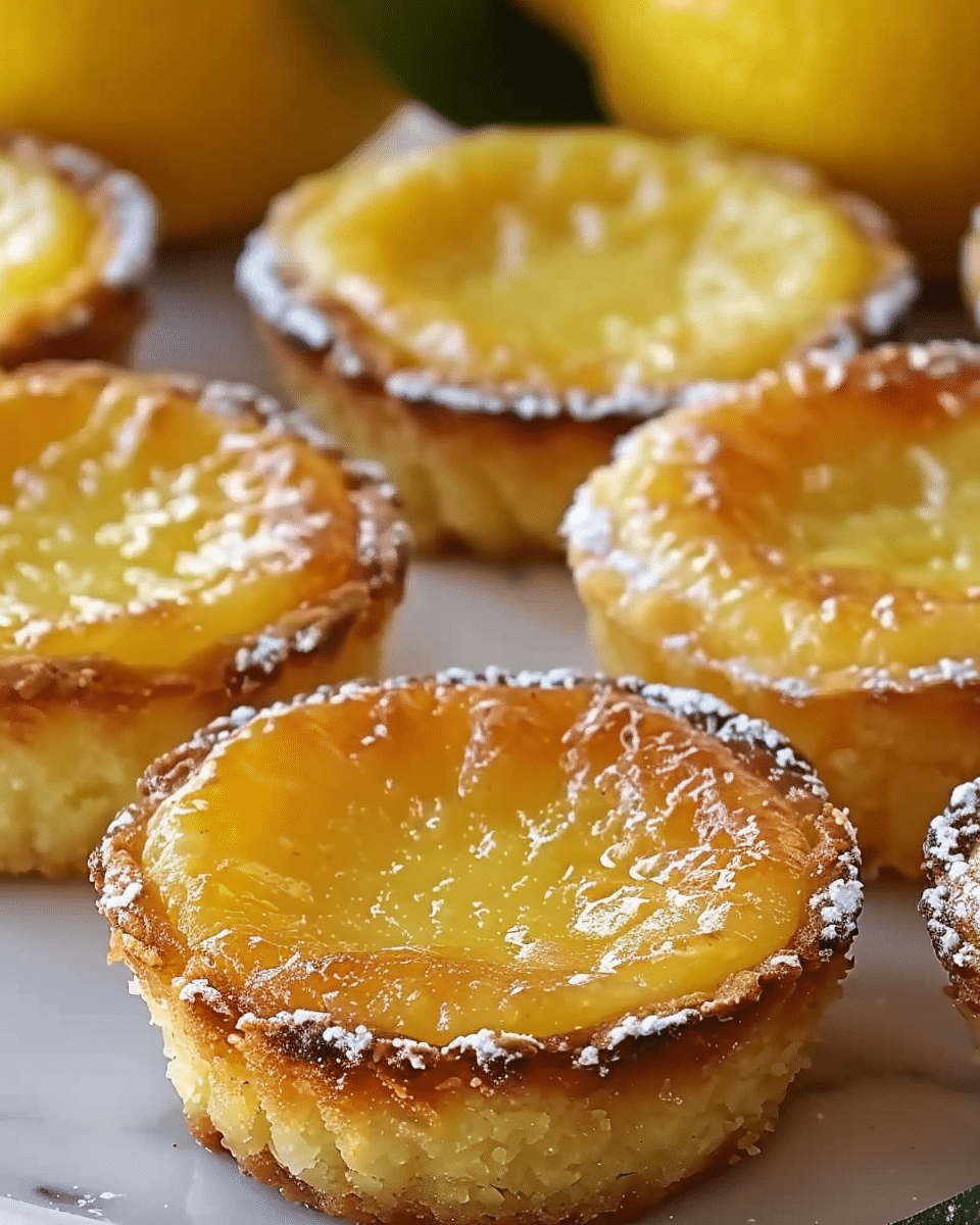 Baby Lemon Impossible Pies