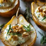 Blue Cheese Stuffed Pears