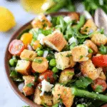 Spring Panzanella Salad