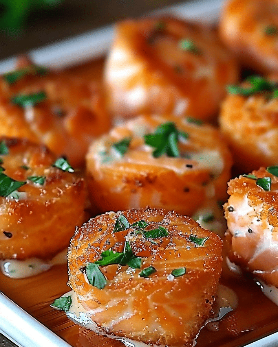 Crispy Bang Bang Salmon Bites