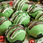 Grinch Oreo Balls