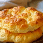 Fluffy Cottage Chesse Cloud Bread
