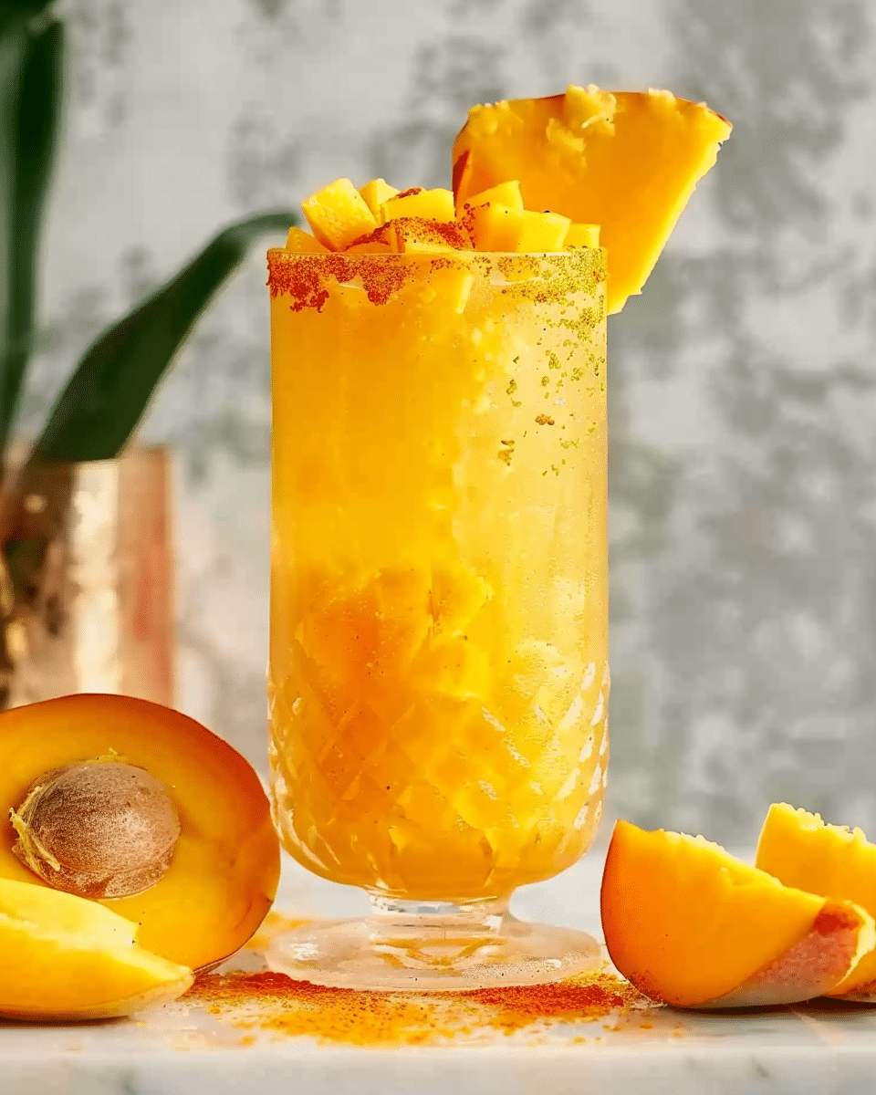 Pressed Golden Mango Juice