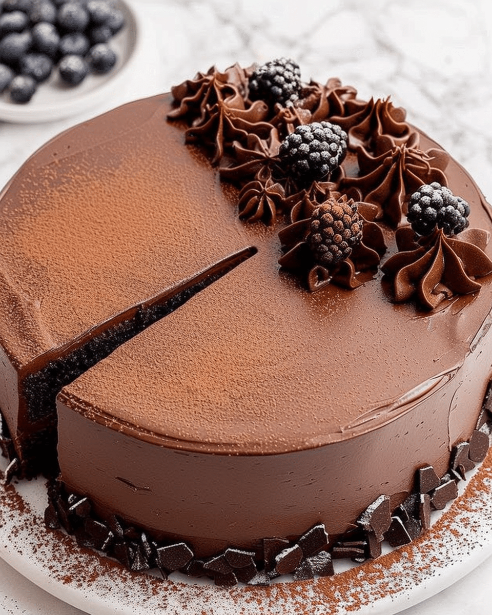 Chocolate Ganache Cake