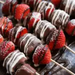 Chocolate Strawberry Dessert Kabobs
