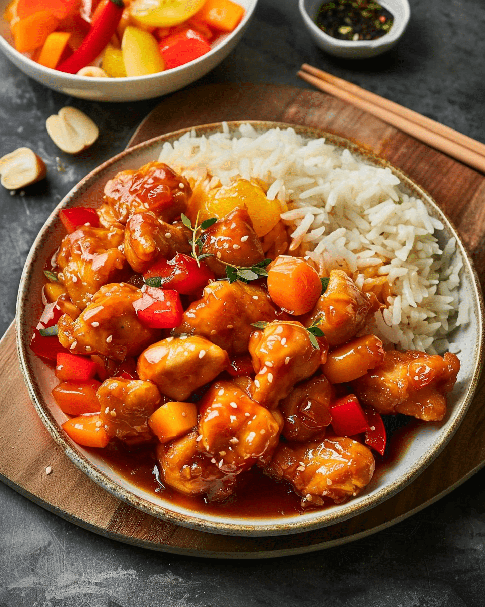 Sweet and Sour Chicken