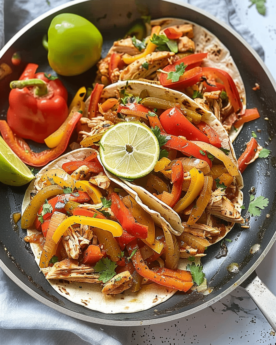 Easy Instant Pot Chicken Fajitas