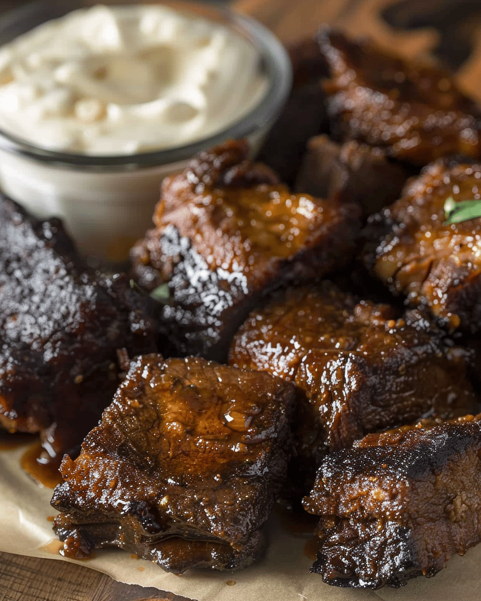 Smoked Brisket Burnt Ends