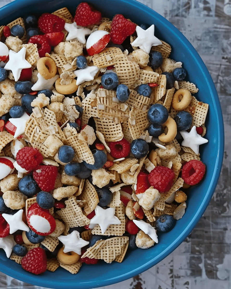 Star Spangled Snack Mix