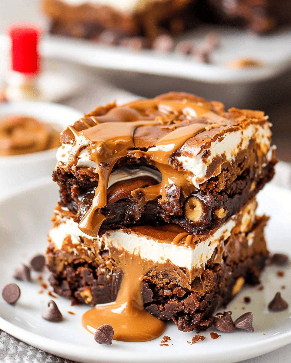 Decadent Biscoff Brownies